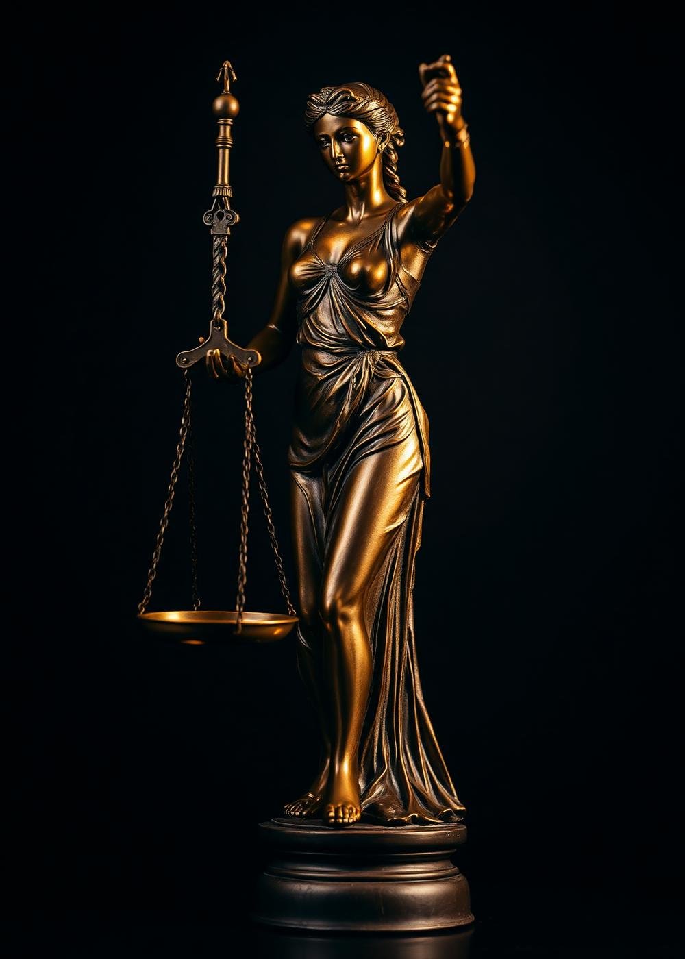 Lady Justice — symbol of legal excellence